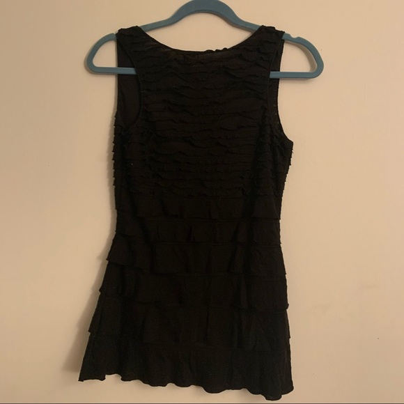 Max Studio Ruffled Tank - Picture 2 of 3